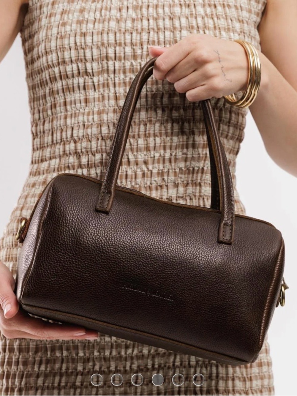 Portland Leather Large Sloan Doctor Bag In Coldbrew - Picture 6 of 10